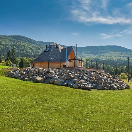 Osada Poli Zawoja - Panoramiczny Domek Z Prywatna Balia I Hydromasazem Skawica  ภายนอก รูปภาพ
